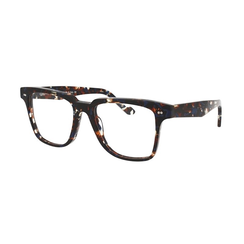 Glasses 3EYES EYEWEAR RULE HAVANA PEZZI BLU 53