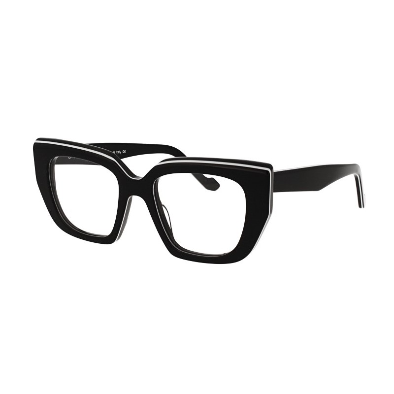 Occhiali da vista 3EYES EYEWEAR JANE NERO RETRO BIANCO 51