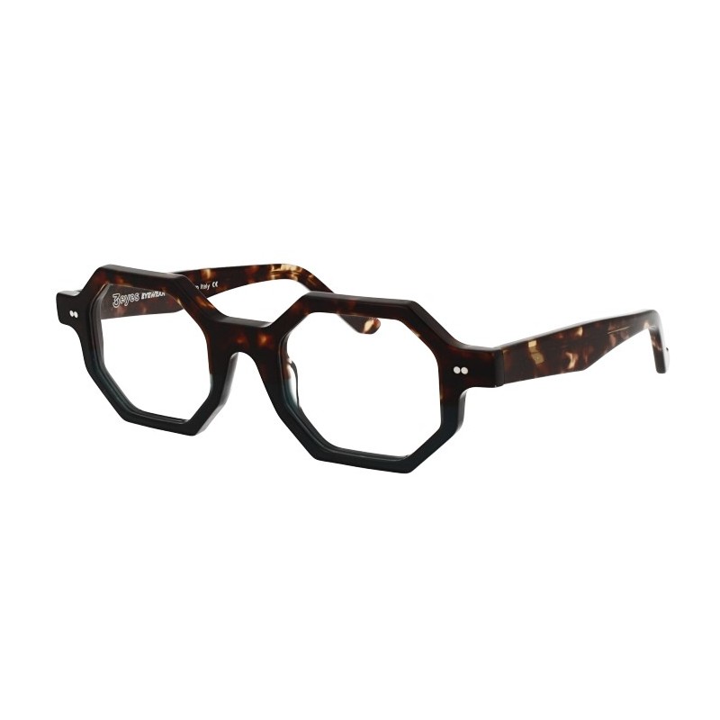 Occhiali da vista 3EYES EYEWEAR KUBIK CLASSIC HAVANA E GREEN 45