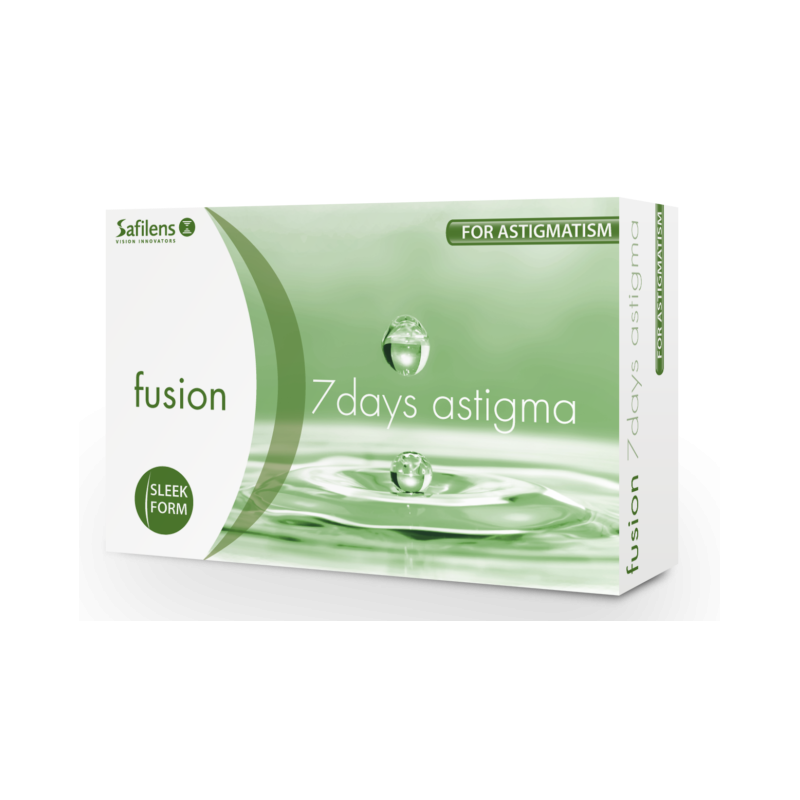 Contact lenses Safilens Fusion 7days astigma 12 lenti