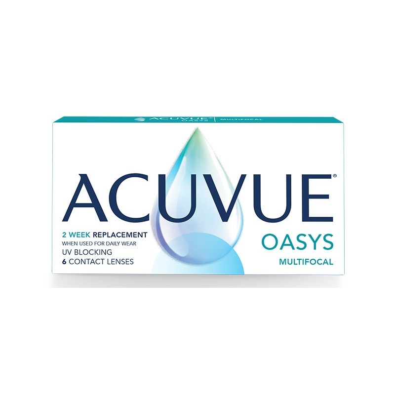 Contact lenses ACUVUE OASYS MULTIFOCAL 6 LENTI