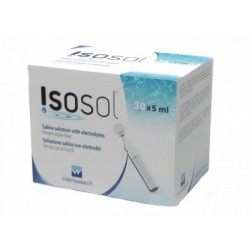 Isosol saline solution with...